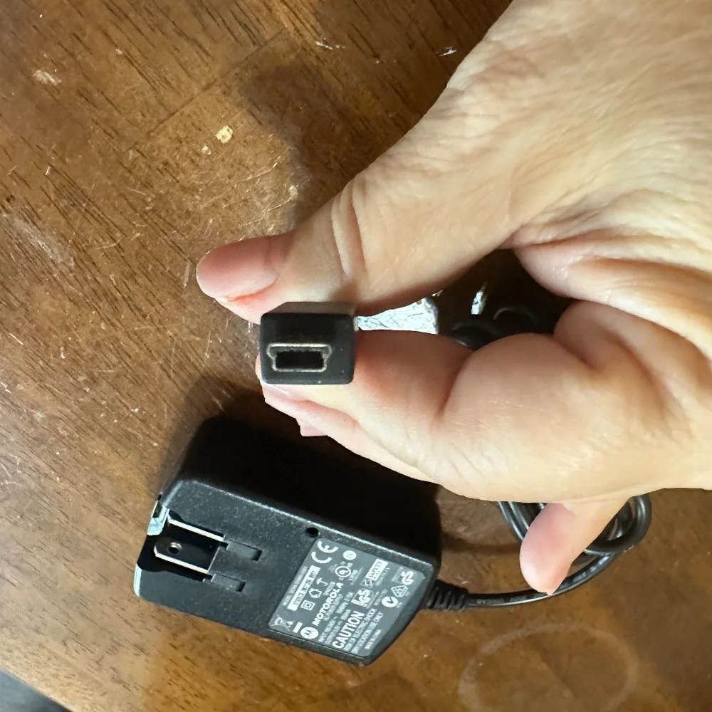 USB mini B Motorola Charger